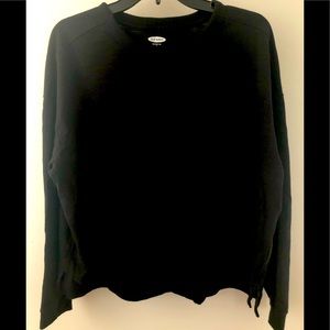Women’s Black OLD NAVY easy tee sweatshirt